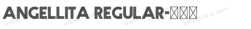 Angellita Regular字体转换